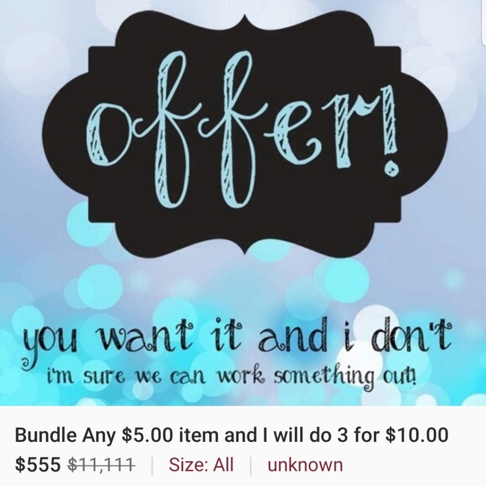If you want it, I dont! Make me an offer!